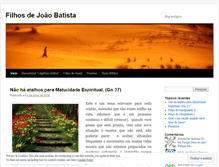 Tablet Screenshot of filhosdejoaobatista.com